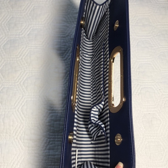 Blue Clutch Handbag - Picture 3 of 7